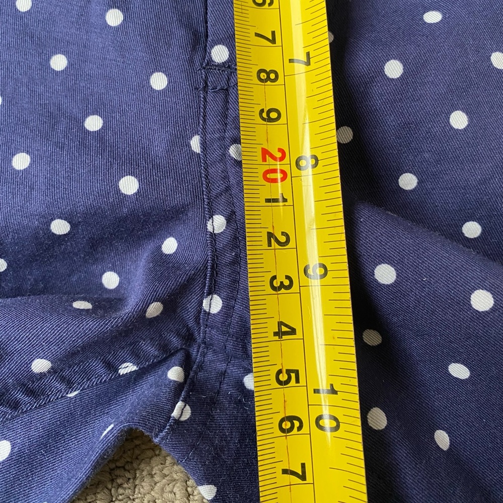 Gorman Women Blue Polka Dots Skinny Jeans Pants Sz AU6 W24 L29 - Picture 8 of 9